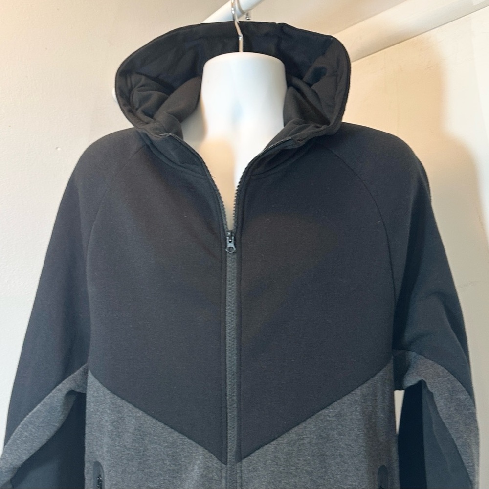Cougar Sport Performance Black & Grey Fleece Hoodie XXL NWT - Picture 2 of 16